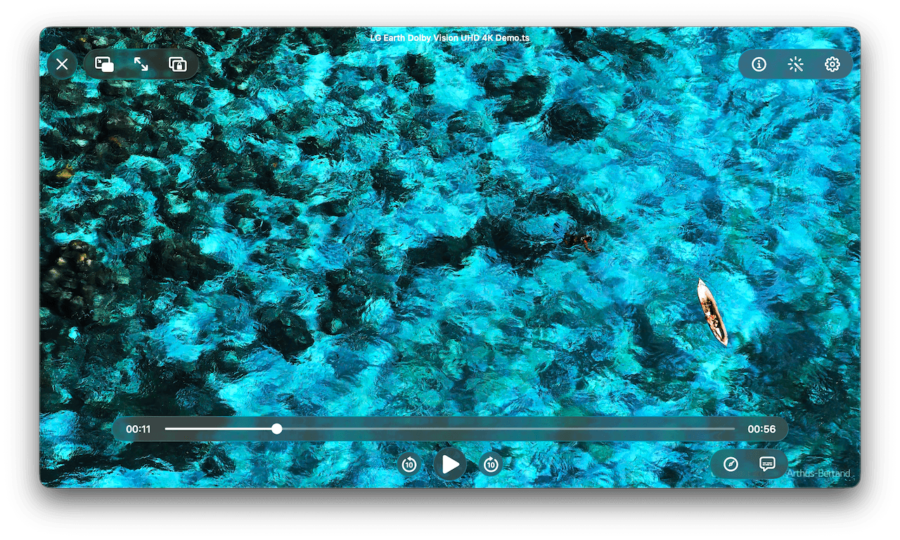 CinePlayer main interface screenshot